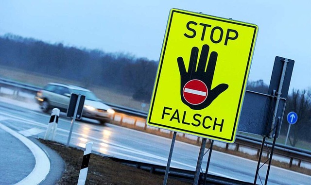Ein Falschfahrer gefhrdete auf der A5 mehrere Verkehrsteilnehmer (Symbolbild).  | Foto: Tobias Hase