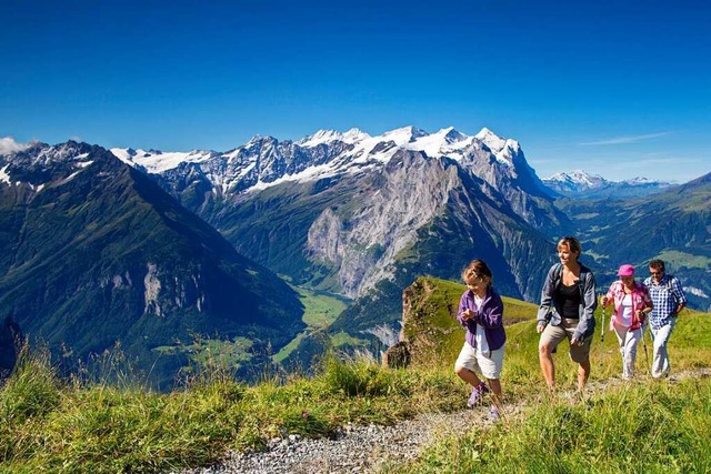Erholung pur mit grandioser Aussicht in der Region Haslital  | Foto: David Birri (Jungfrau Region Tourismus AG)