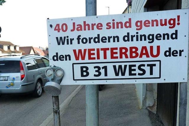 Wasenweiler Ortschaftsrat fordert Weiterbau der B 31 West