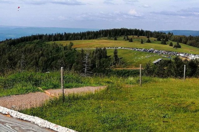 Solche Wege auf dem Kandel sind bei Wanderern und Radfahrern beliebt.  | Foto: Sylvia Sredniawa