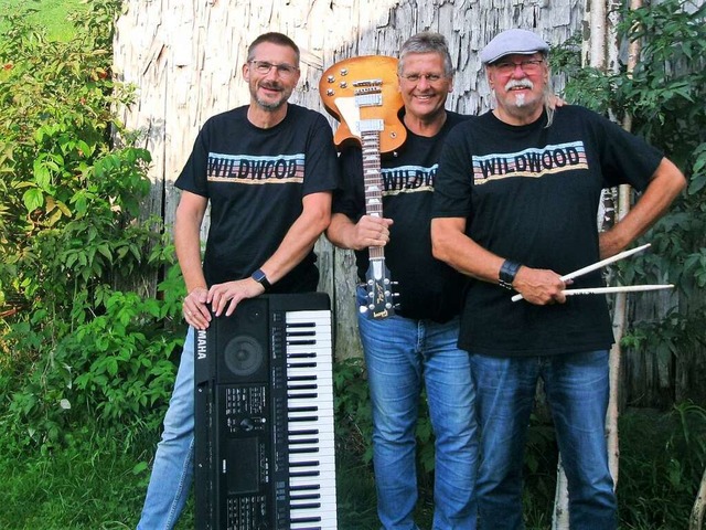 Clemens Fuss, Joachim Waldvogel und Detlef Higgelke bilden die Band Wildwood.  | Foto: Privat