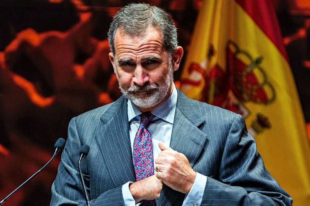 König Felipe hat 2021 knapp 890.000 Euro gespart.  | Foto: A. Pérez Meca (dpa)