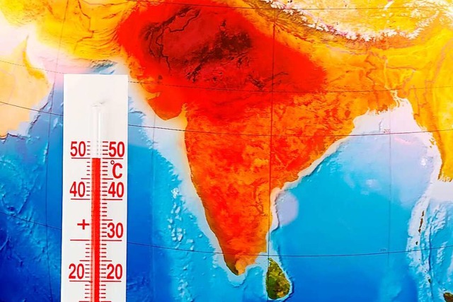 In Indien und Pakistan jagt seit Mrz ein Hitzerekord den nchsten.  | Foto: aapsky (stock.adobe.com)