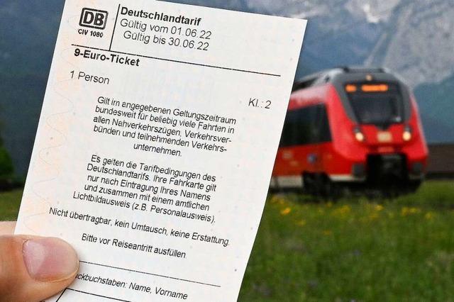 Ist das 9-Euro-Ticket eine Chance fr die Entdecker von Bahn-Nebenstrecken?  | Foto: Angelika Warmuth (dpa)