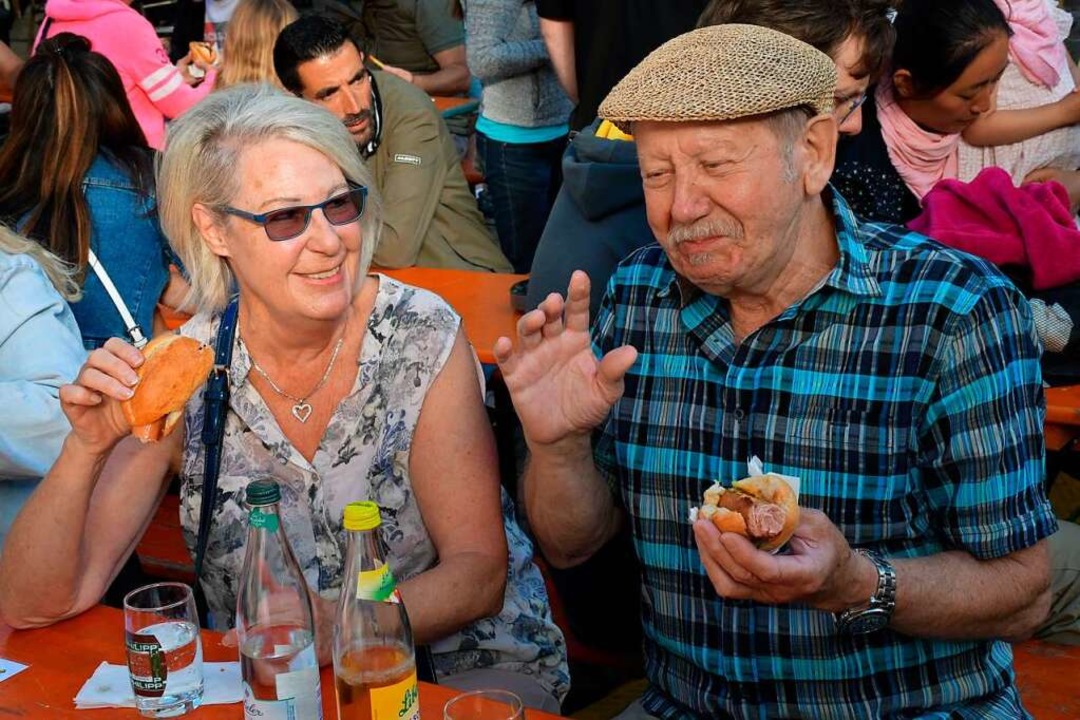 Das Rheinfelder City-Fest lockte zahlreiche Besucher.  | Foto: Heinz und Monika Vollmar