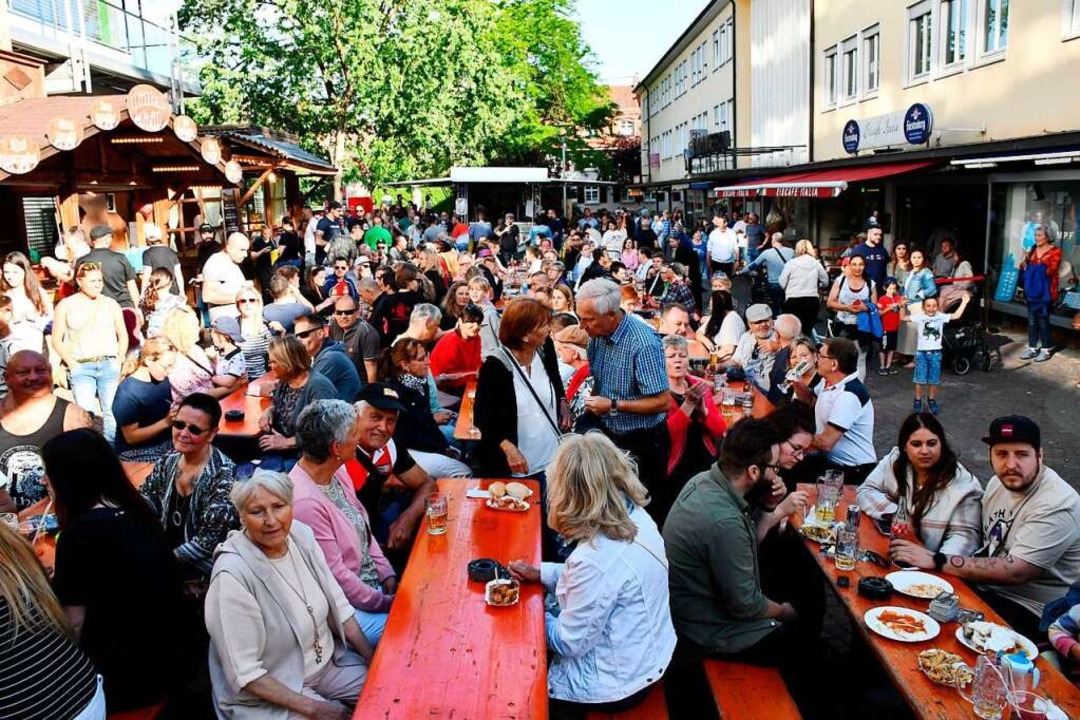 Das Rheinfelder City-Fest lockte zahlreiche Besucher.  | Foto: Heinz und Monika Vollmar