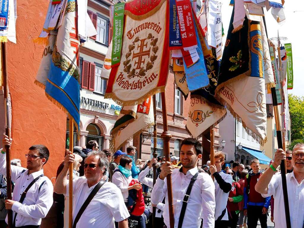 Das Landesturnfest war das Ereignis des Jahres in Lahr.