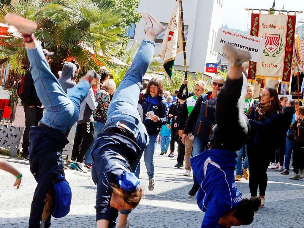 Das Landesturnfest war das Ereignis des Jahres in Lahr.