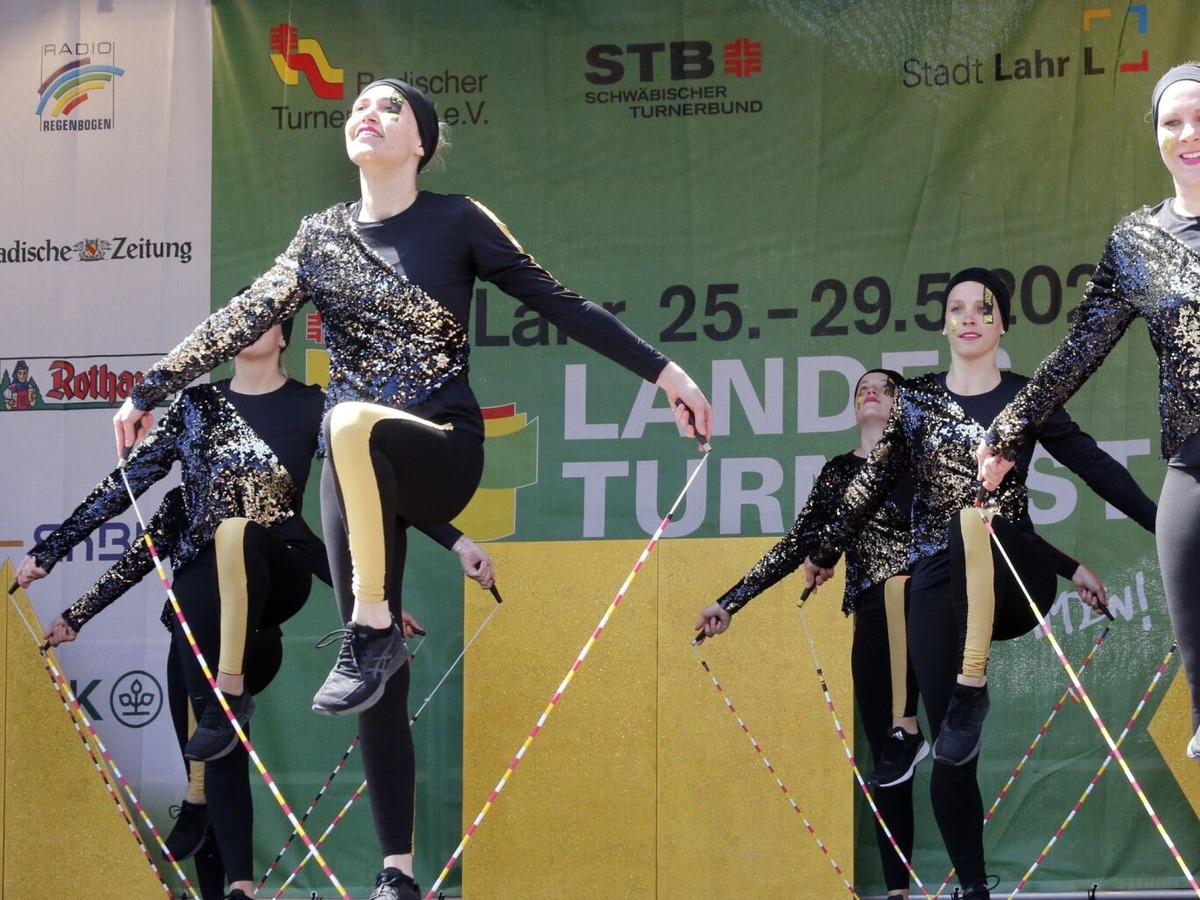 Das Landesturnfest war das Ereignis des Jahres in Lahr.