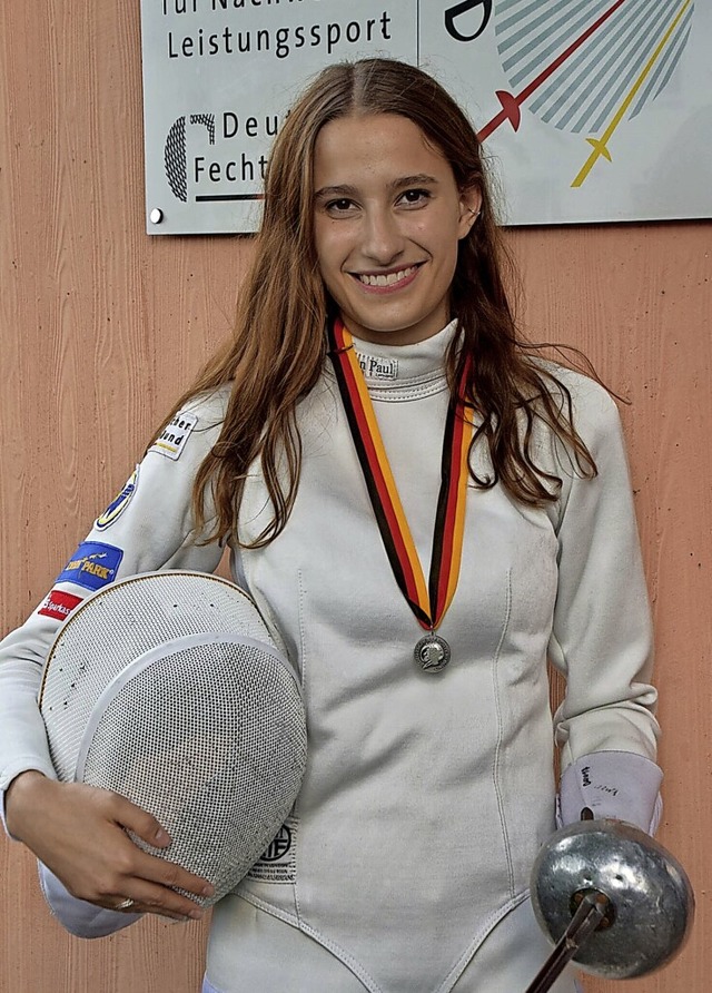 Philine Kaltenbach holte bei der Deutschen Meisterschaft Platz zwei.  | Foto: Hubert Bleyer
