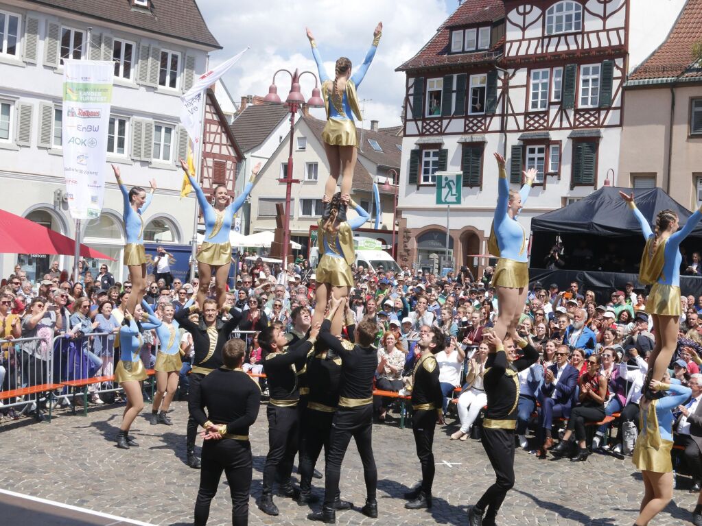 Das Landesturnfest war das Ereignis des Jahres in Lahr.