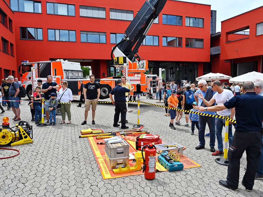 Tag der offenen Tr in der Feuerwache