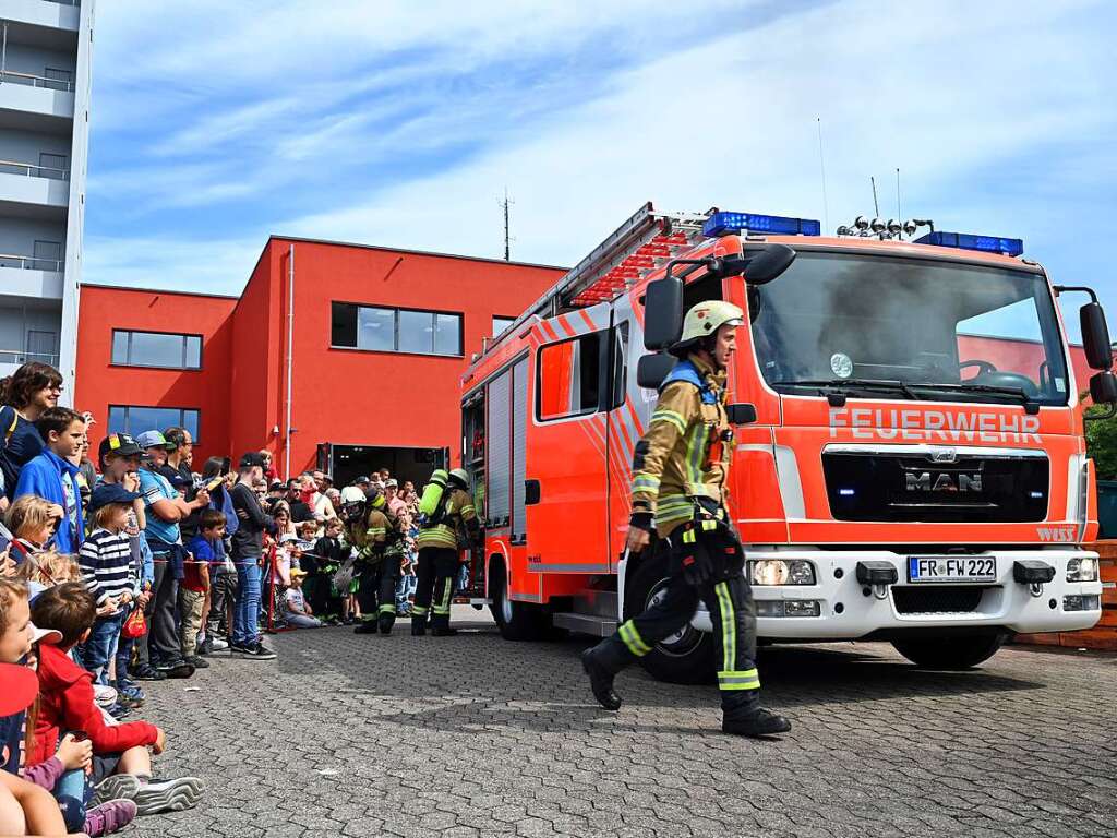 Tag der offenen Tr in der Feuerwache