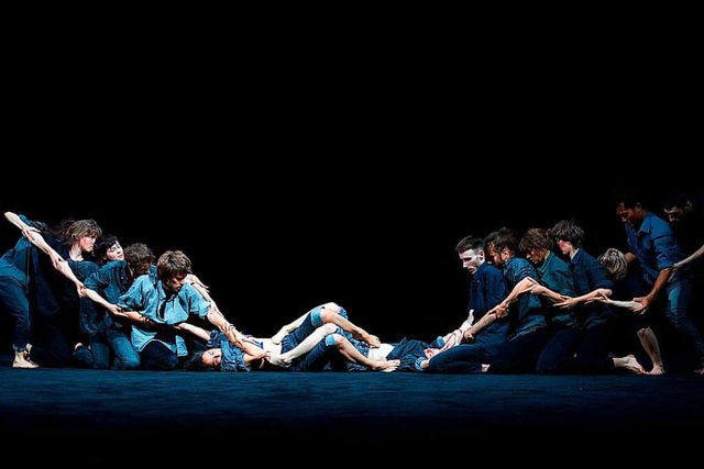 Grandiose Performance mit einem dichte...ion&#8220; im Groen Haus des Theaters  | Foto: Dieter Hartwig