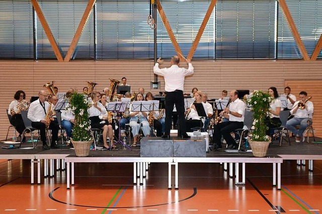 Bei der Erffnungsfeier fr die Bromba...rombach und Egringen bereits zusammen.  | Foto: Fotocredit: Stadt Lrrach/Joao Baptista
