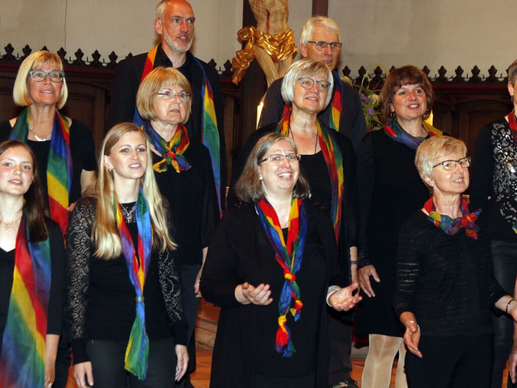 Turnfest - Gottesdienst, Gospelchor REJOY aus Seelbach