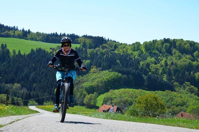 Ganz viel Schwarzwald ist in die knapp 50 Kilometer lange Runde gepackt.  | Foto: Anita Fertl