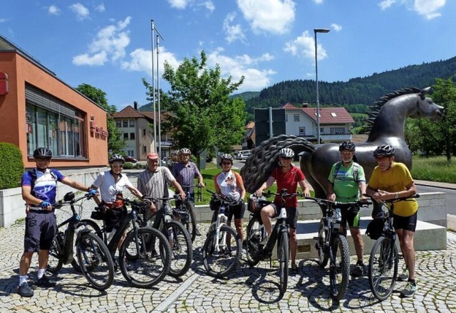 Bei den &#8222;Genussradlern&#8220; kann man gerne mitfahren.  | Foto: Eberhard Gross