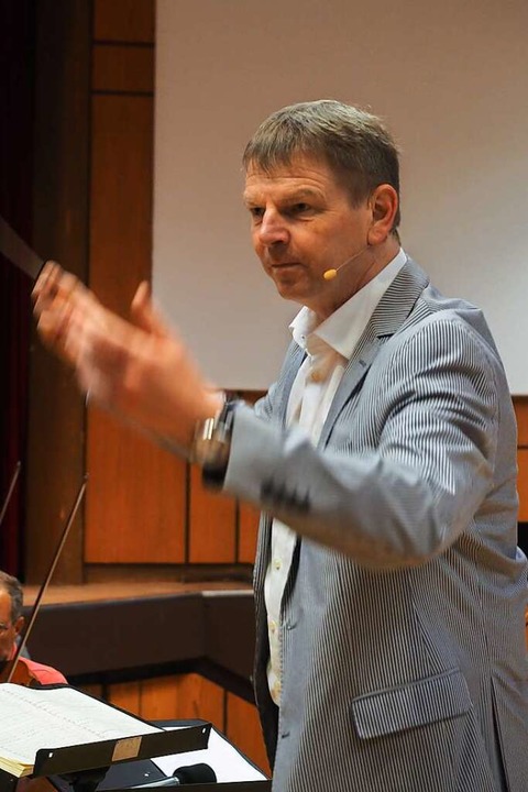 Olaf Nieing, Dirigent des Sinfonieorchesters Hochschwarzwald.  | Foto: privat