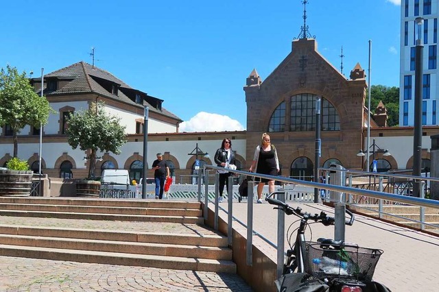 Gutes Timing: Der Hauptbahnhof ist nic...Zeit, wie die Innenstadt saniert wird.  | Foto: Peter Gerigk