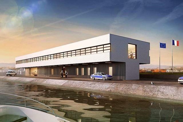 7,1 Millionen Euro für deutsch-französische Wasserschutzpolizeistation in Kehl am Rhein