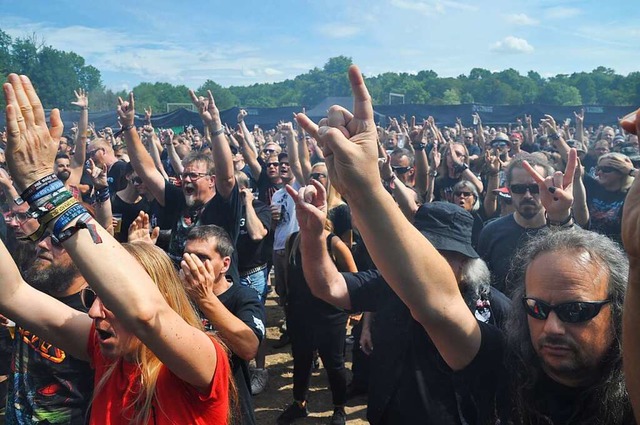 Die Metal-Fans knnen sich freuen, &#8222;Baden in Blut&#8220; kommt wieder.  | Foto: Nicolai Kapitz