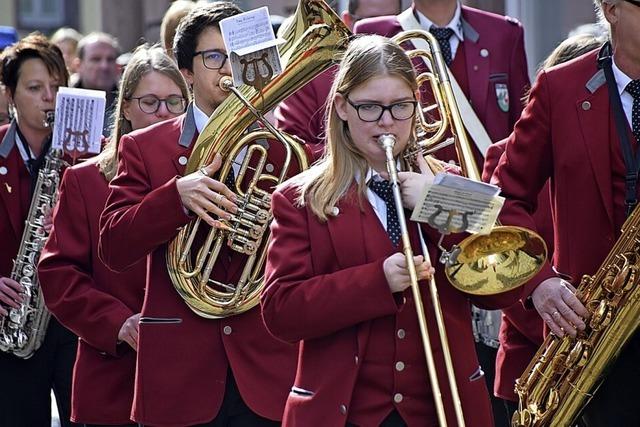 Acht neue Spieler im Musikverein Wallbach