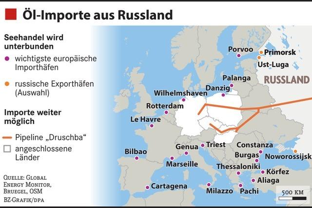 Deutschland will die Druschba trockenlegen