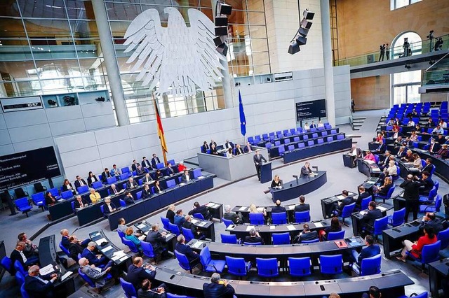 Der Bundestag in Berlin  | Foto: Kay Nietfeld (dpa)