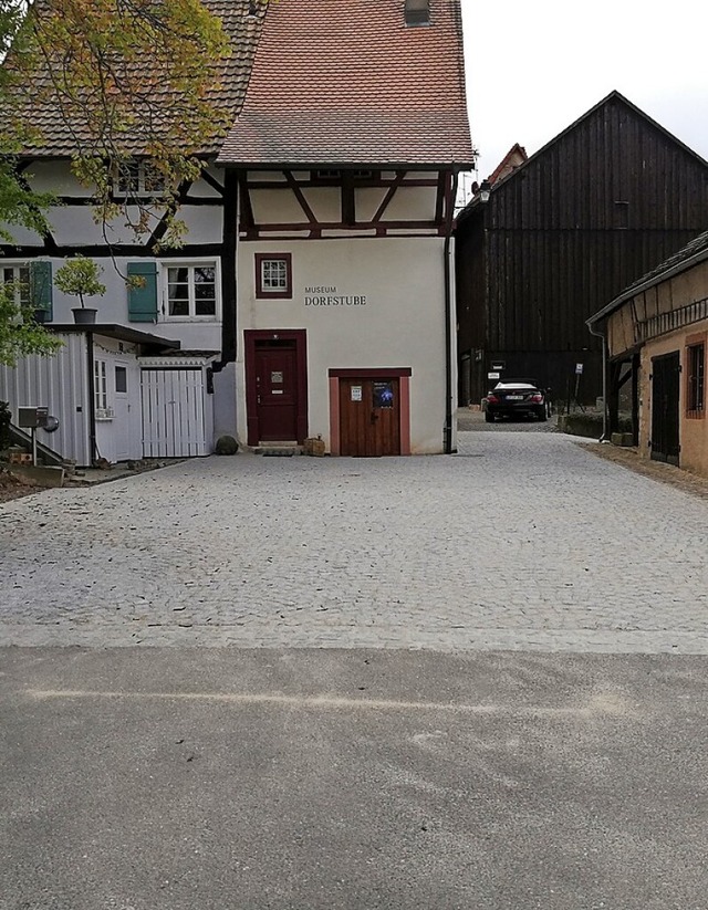 Der Vorplatz zur Dorfstube soll zum Treffpunkt werden.  | Foto: Pressestelle Stadt Weil am Rhein