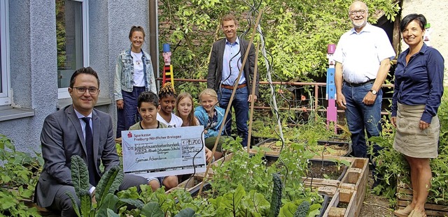 Mit 15700 Euro frdert die Sparkasse ...s SBBZ Albert Schweitzer in Endingen.   | Foto: Ruth Seitz