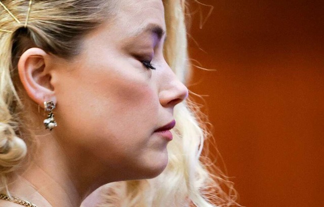 Amber Heard nach dem Urteil  | Foto: Evelyn Hockstein (dpa)