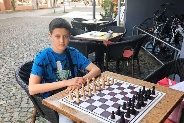 13-jhriges Schach-Talent floh mit seiner Mutter aus der Ukraine nach Emmendingen