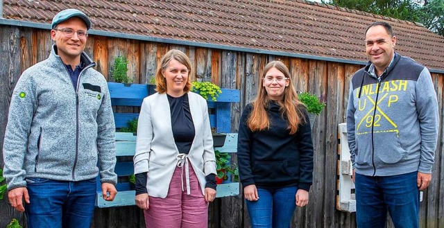 Die Organisatoren des Nachhaltigkeitst... Lena Biskup, Markus Adler (von links)  | Foto: Paul Eischet