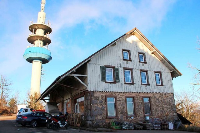 Das ehemalige konomiegebude am Blauen solle Zimmer fr Wanderer bieten.  | Foto: Rolf-Dieter Kanmacher