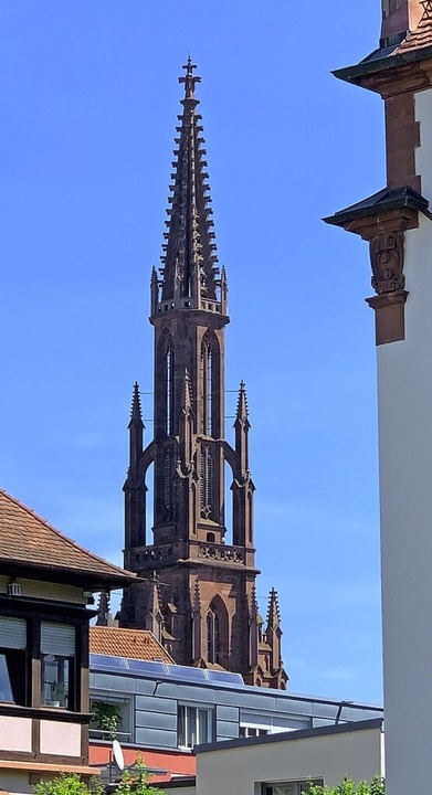 Die evangelische Stadtkirche in Offenburg  | Foto: Helmut Seller