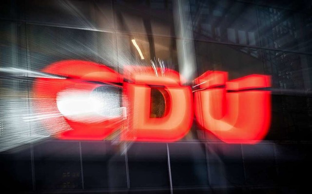 CDU Kandern stimmt  Fusion mit Vorderem Kandertal zu  | Foto: Michael Kappeler (dpa)