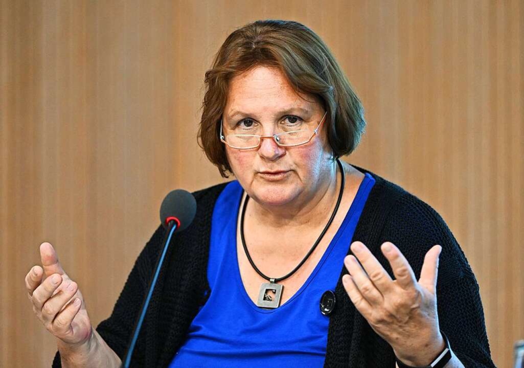 Kultusministerin Theresa Schopper  | Foto: Bernd Weibrod (dpa)