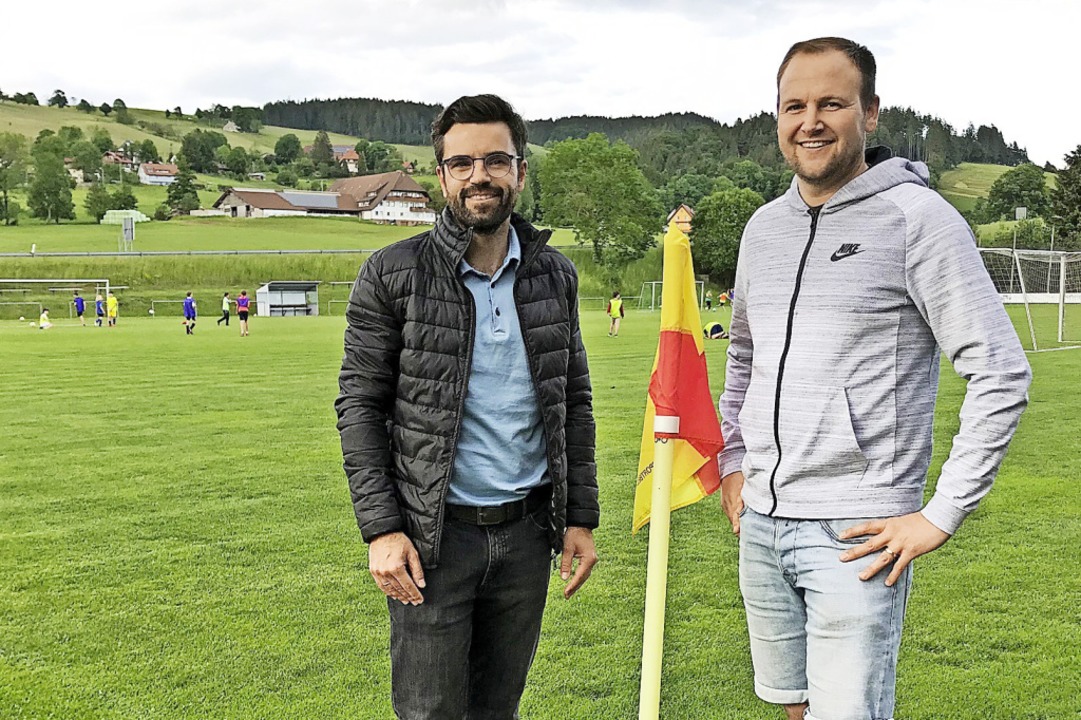 Sie hoffen, den SV St. Peter zurück in...önnen: Tim (links) und Carsten Wehrle.  | Foto: Michael Dörfler