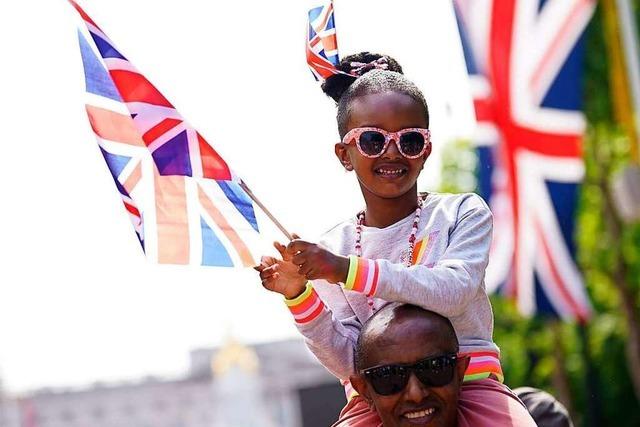 Fotos: So feiern Millionen Briten das 70. Thronjubilum der Queen