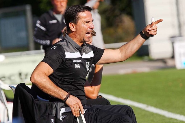 Trainer Mustafa Grbz hat mit dem FC ...in der Fuball-Verbandsliga geschafft.  | Foto: Dieter Reinhardt