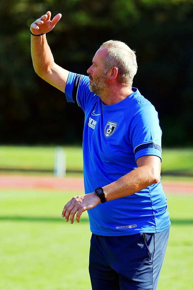 SC Lahr-Coach Oliver Dewes  | Foto: Wolfgang Knstle