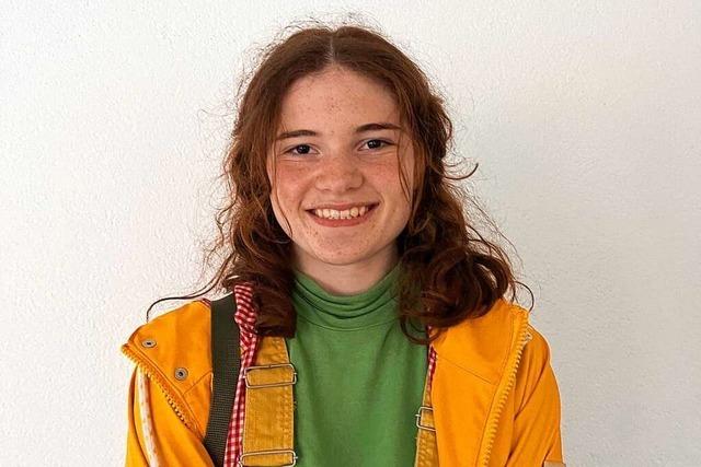 Die 18-jährige Schülerin Pauline Pfeiffer aus Lahr richtet ihr Leben nach dem Umweltschutz aus