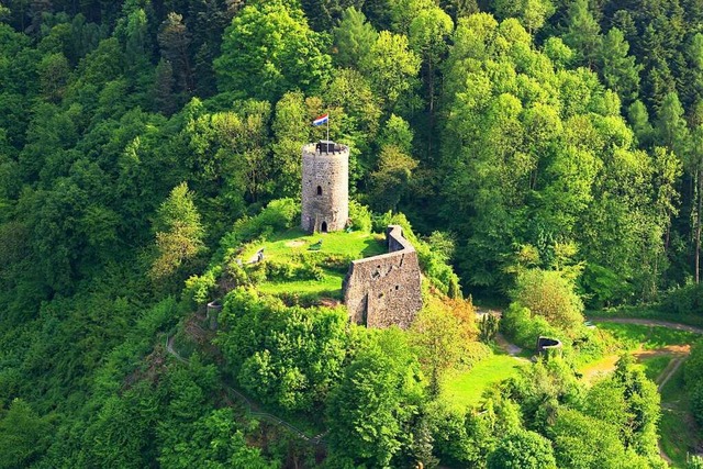 Die Burg Husen bei Hausach ist Teil de...jekts „Die Tore der Zeit“. | Foto: Kultur- und Tourismusbüro Hausach Die Burg Husen bei Hausach ist Teil de...jekts „Die Tore der Zeit“. | Foto: Kultur- und Tourismusbüro Hausach