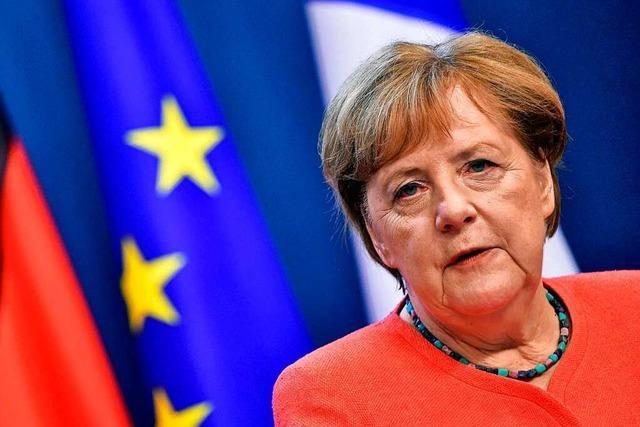 Angela Merkel stellt sich Journalisten-Fragen – erstmals als Ex-Kanzlerin