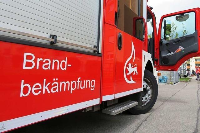 Vergessenes Essen löst Feuerwehreinsatz in Lörracher Hochhaus aus