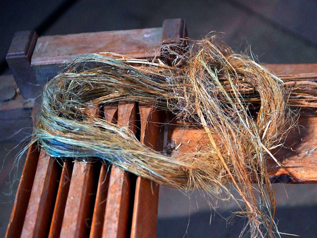 Blick aufs Seilerhandwerk in der Ravennaschlucht.