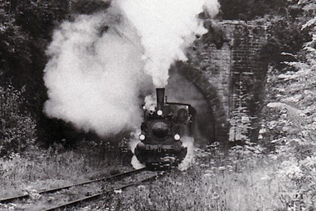 Ein mutiger Brger sabotierte 1945 die Sprengung des Hasler Tunnels