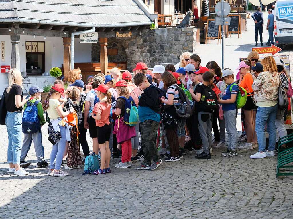 Die Kleinstadt an der Weichsel ist ein beliebtes Ziel fr Schulklassen auf Ausflugsfahrt.