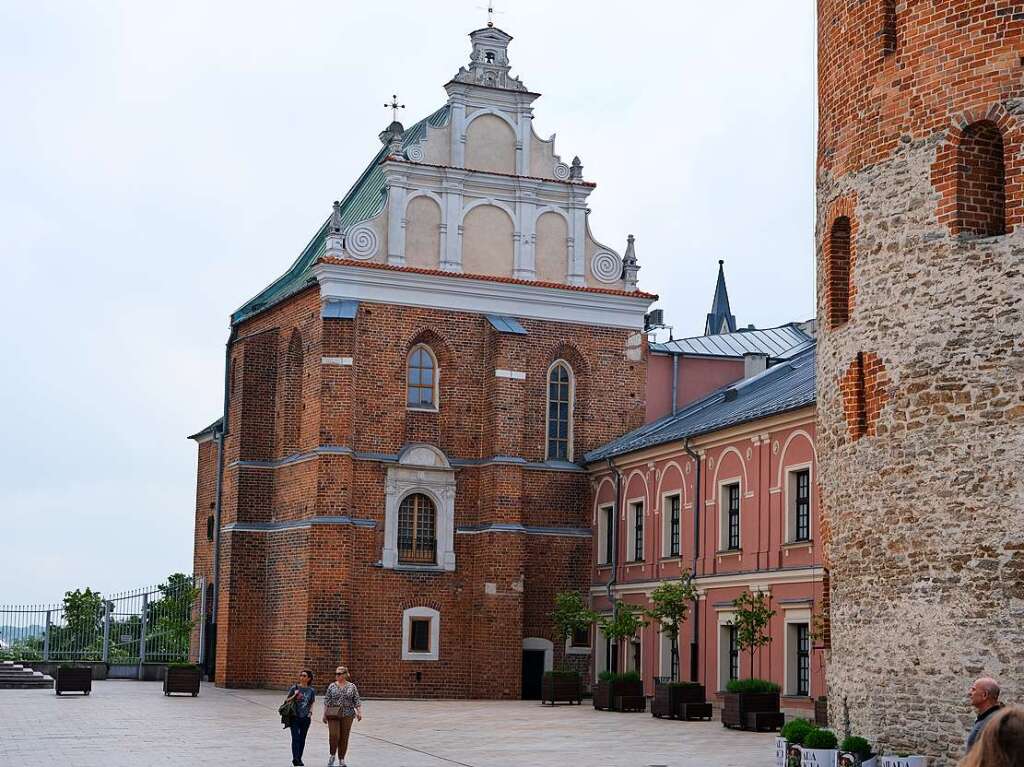 Ausflug nach Lublin, der mit 340000 Einwohnern grten Stadt Polens stlich der Weichsel: Die berhmte Kapelle der Heiligen Dreifaltigkeit